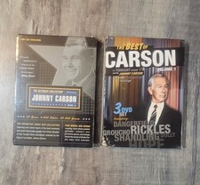 Tonight Show Johnny Carson DVD Lot 2 Sets 6 Discs 4 Decades Ultimate Collection