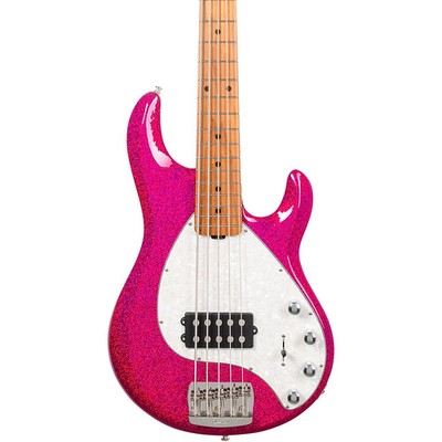 Ernie Ball Music Man StingRay Special 5 H 5String Bass Guitar Soda Pink Sparkle