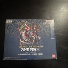  One Piece Card Game Pillars of Strength OP-03 Booster Box English