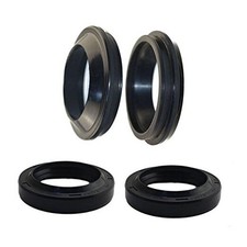 Front Fork Shock Oil Seal and Dust Seal Set 43mm x 55mm x11mm Compatible with