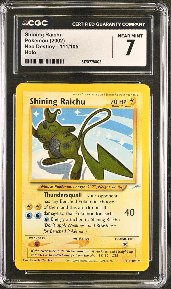 Shining Raichu for sale | eBay