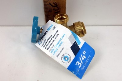 SharkBite 24623LFZ: 3/4 in. x 3/4 in. MHT Multi-Turn Shut-Off Garden Valve