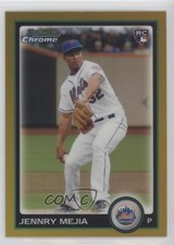 2010 Bowman Draft Chrome Gold Refractor 49/50 Jenrry Mejia #BDP96 sh7