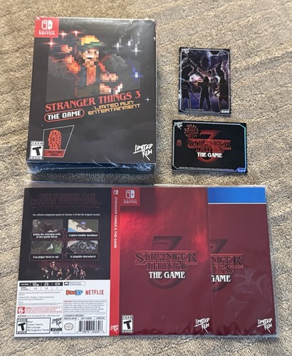 NEW! Stranger Things 3: The Game CE | Cards + Alt. Cover | LRG 51 Ships in BOX!