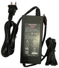 UL 12V AC Power Adapter For Stanley FatMax TPL45s Ultimate Portable Tripod Light