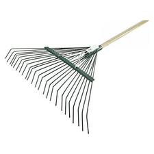 Image of Faithfull Countryman Lawn Rake 24 Round Tines