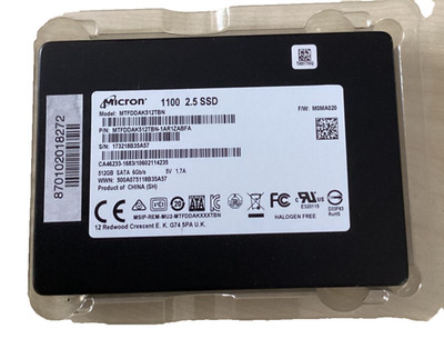 Micron 1100 Series 512GB 2,5'' SATA SSD (MTFDAK512TBN)