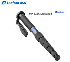 New Leofoto MP-326C Carbon Fiber Monopod with bag/6 Section Leg/Max Load:33lb