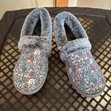 BOBS from Skechers Women's Too Cozy Pooch Parade Slip On Shoes Faux Fur Size 9