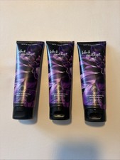 Bath  Body Works Black Amethyst Ultimate Hydration Body Cream Set Of 3