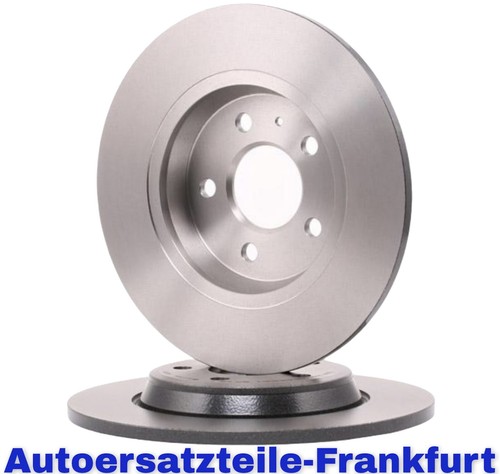 2 BREMBO Bremsscheiben HINTEN AUDI A4 B8 8K + Q5 8RB + A5 8T 8F + A6 C7 + A7 4G - Picture 2 of 4