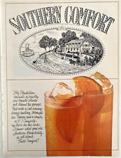 Southern Comfort 80-100 Proof Liqueur Vintage 1984 Magazine Ad