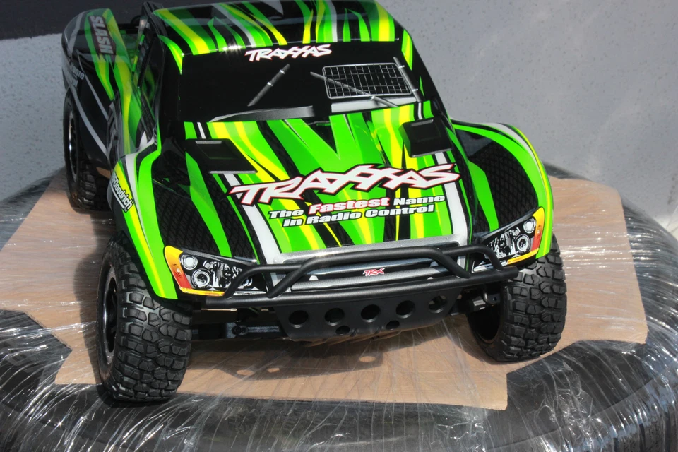 Traxxas TRX 58234 -8 GRÜN Slash 1:10 2WD Short Course RTR HD + Akku NEU - Bild 4 von 4