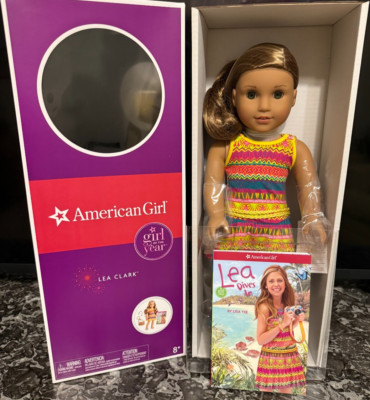 American Girl 18'' Doll LEA CLARK Book  2016 GOTY New  SHIPS SAME DAY!!!