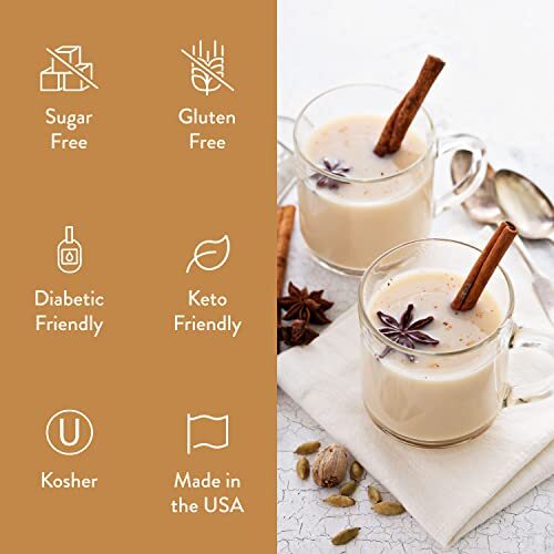 Jordan's Skinny Syrups, Chai Coffee Syrup, Sugar Free, 25.4 Ounces