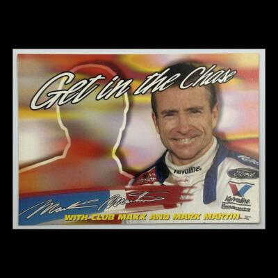 Mark Martin #nan 1996 Maxx Get in the Chase NM Racing Card