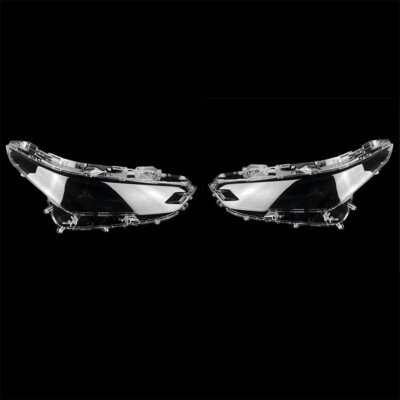 For Toyota Levin Hybrid 2016-2017 Headlight Headlamp Clear Lens Cover Pair