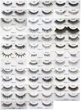 Lot 6 Pairs - ARDELL Natural False Eyelashes Lash Fake Eye Lashes Invisibands