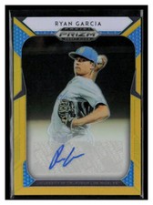 2019 Panini Prizm Draft Picks #71 Ryan Garcia  Gold Prizm Auto /10