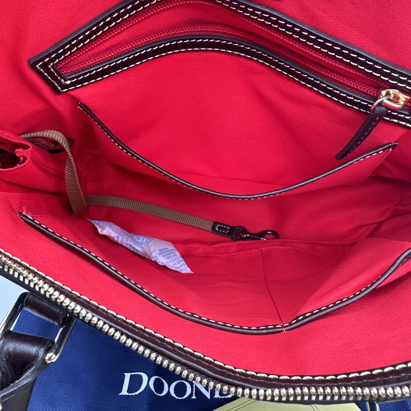 Oakdale Zip Zip Satchel With Bag And Paperwork eBay