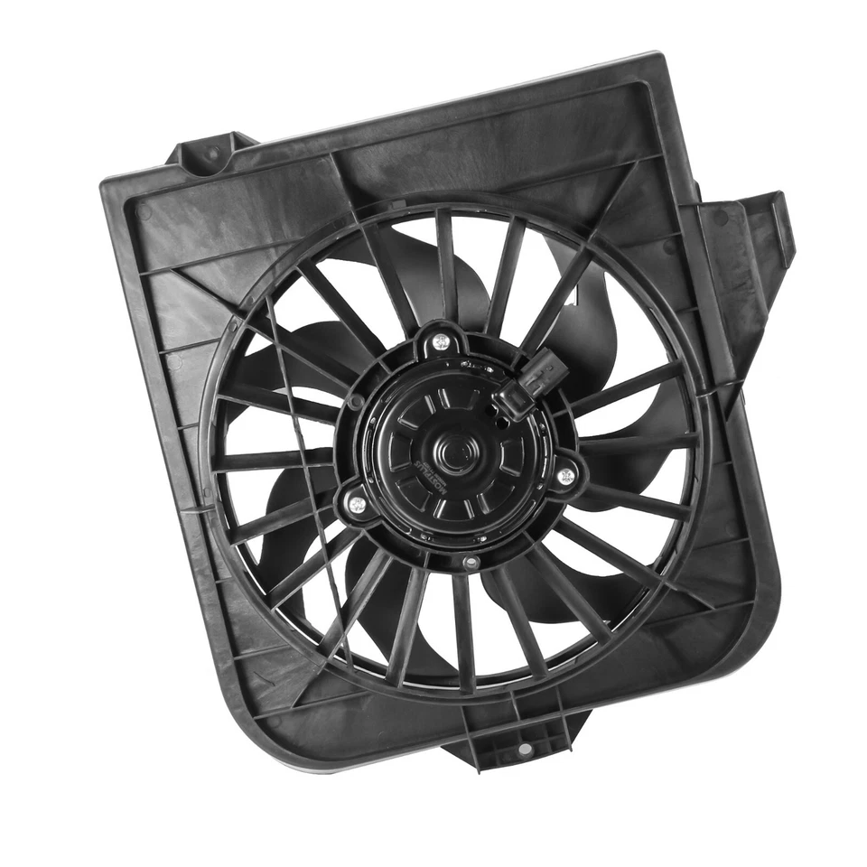 Fit Chrysler Town& Country Dodge Caravan 2.4L 3.3L Radiator Cooling Fan Assembly Foto 3 de 4