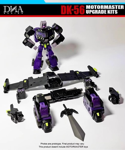 DNA DK-56 Upgrade Kit For Legacy United Animated Universe Motormaster & BONUS ! - Picture 2 of 6
