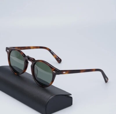 Occhiali Sonnenbrille OP Gregory Peck polarisiert Schildkröte grün Gr. 45 oder 47