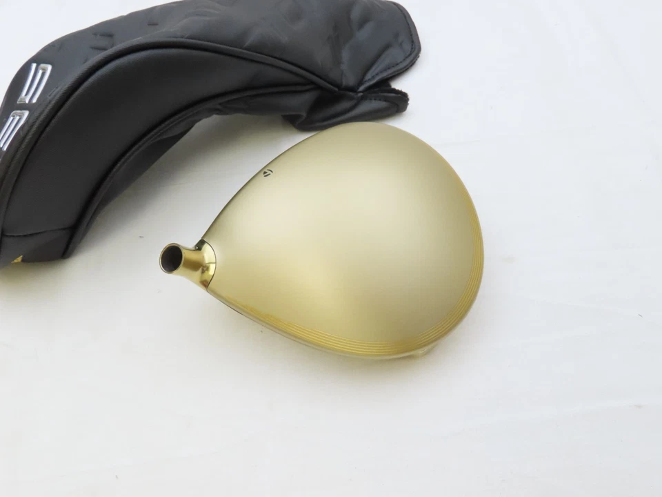 2025 TaylorMade Qi35 Max Designer Series Matte Gold 10.5* Driver Head Only + HC - Image 4 of 4