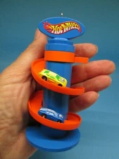 Replica Christmas Ornament Hot Wheels Toy 4" Tall Race Car Ramp Mattel Track