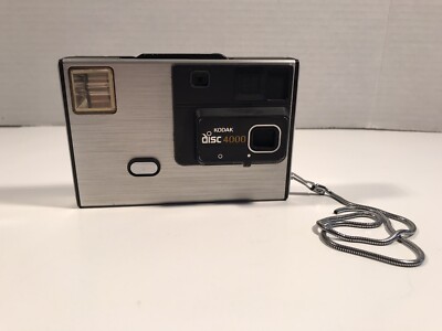 Vtg Kodak Disc 4000 Camera (Made In USA)- As Is (C9) | eBay