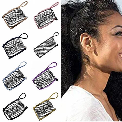 Combs 20/30 Hair Clip Vintage Accessory Christmas Banana Stretchable Hair Claw ⚝ - Bild 3 von 24