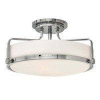 Elstead Harper Deckenleuchte E27 3-Fach 25Cm Medium Poliertes Chrom