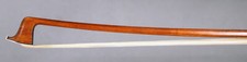 A very fine French certified violin bow by J.A.Lamy Pere, 1890.