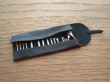 Pocher 18 Ferrari Leather Tool Kit Roll Testarossa F40 Metal Tools Amalgam