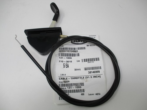 Genuine Toro 131-1006 Throttle Cable TimeCutter Titan Zero Turn 5000 5060 5425 - Picture 3 of 7