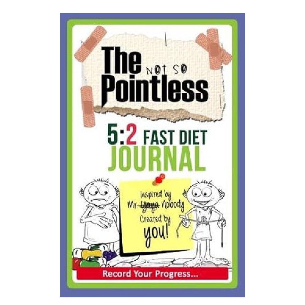 Zoblit 5:2 Fast Diet: The Not So Pointless Journal - Record Your Progress By Yaya Nobody, Paperback Diet Diary & Fasting Tracker - Image 4