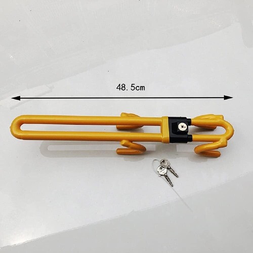 Universal Heavy Duty Steering Wheel Lock The Club Twin Hook Anti Theft Car F - Picture 8 of 9