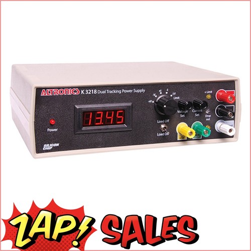 Silicon Chip Dual Tracking 019V Power Supply Kit K3218 eBay
