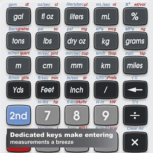 Calculated Industries 8030 ConversionCalc Plus Ultimate Professional Conversion - Picture 2 of 3