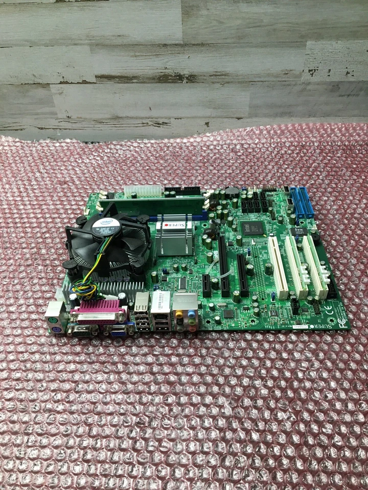 Supermicro G33T-SM3 Socket LGA 775 G33 Motherboard DDR2 w Intel E5300 2.6GHZ CPU - Image 2 of 4