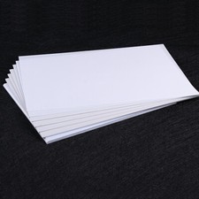 ABS Sheet White Smooth Plastic Plate Thickness 0.5/0.8/1/2/3/4/5mm Model Craft