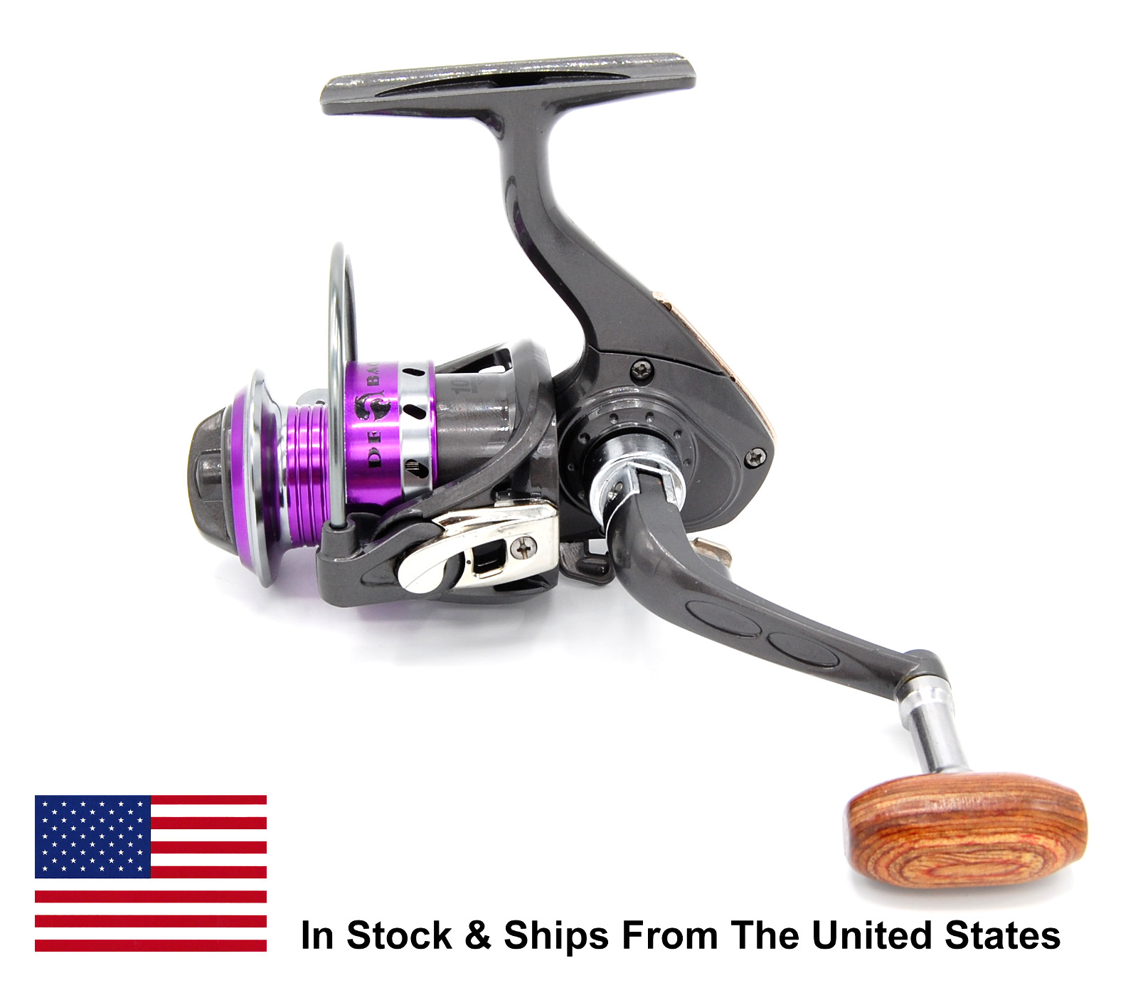 New Freshwater Spinning Fishing Reel 10BB 5.2:1 Smooth Drag Bass Trout Crappie