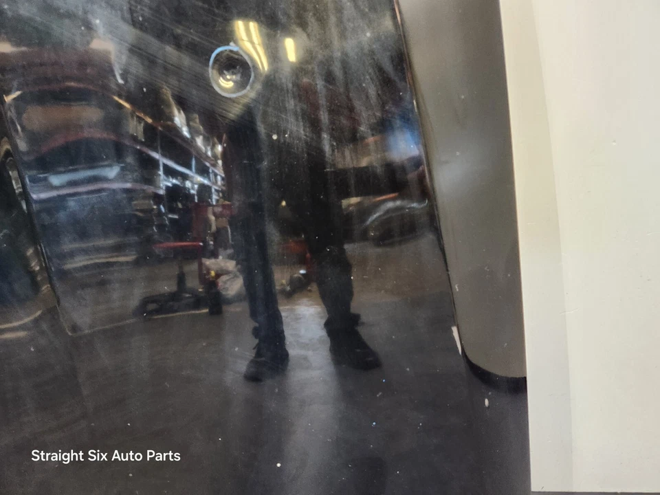 ✅ 09-11 OEM BMW E90 E91 328 335 Sedán Capó Panel Negro 668 *NOTA Foto 3 de 4