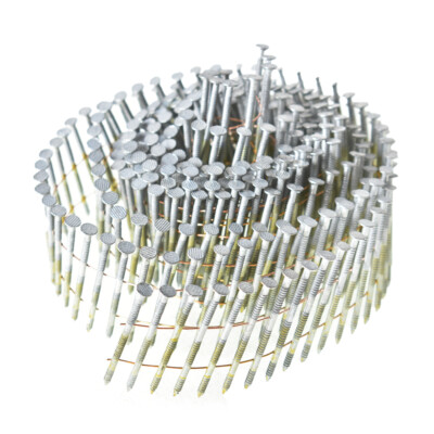 Timunr 3600 Count Siding Nails 15 Degree 2-1/4 Inch x .092 Inch Collated Wire Coil Full Round Head Ring Shank Hot-Dipped Galvanized Timunr 3600 Count Siding Nails 15 Degree 2-1/4 Inch x .092 Inch Collated Wire Coil Full Round Head Ring Shank Hot-Dipped Galvanized