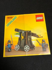 1984 Lego 6030 Catapult Knights Black Falcons Eagle Knights