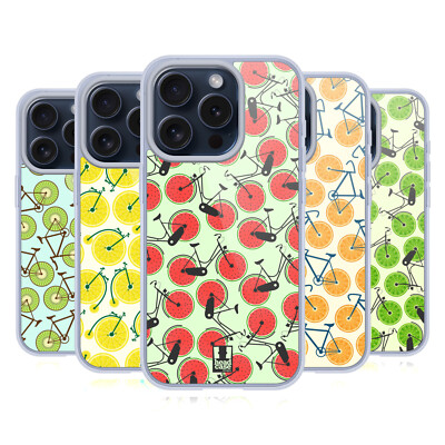 HEAD CASE DESIGNS FRUCHTIGE FAHRRADRÄDERN GEL HANDYHÜLLE FÜR APPLE iPHONE HANDYS