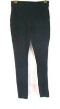 Spanx Ankle Length Leggings Small Stretch Navy Blue Women CB54U