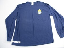 Husqvarna Chainsaws Mens T-Shirt Sz XL Navy Blue Long Sleeve Crew Neck Tee