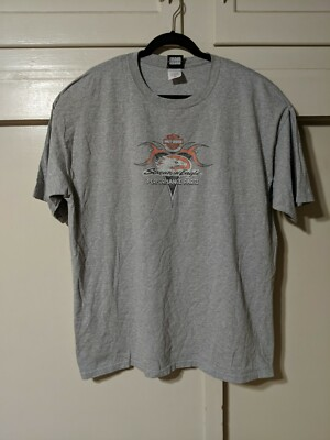 #ad #ad Harley Davidson Screamin Eagle Parts Double Sided T shirt Mens 3xl $25.49