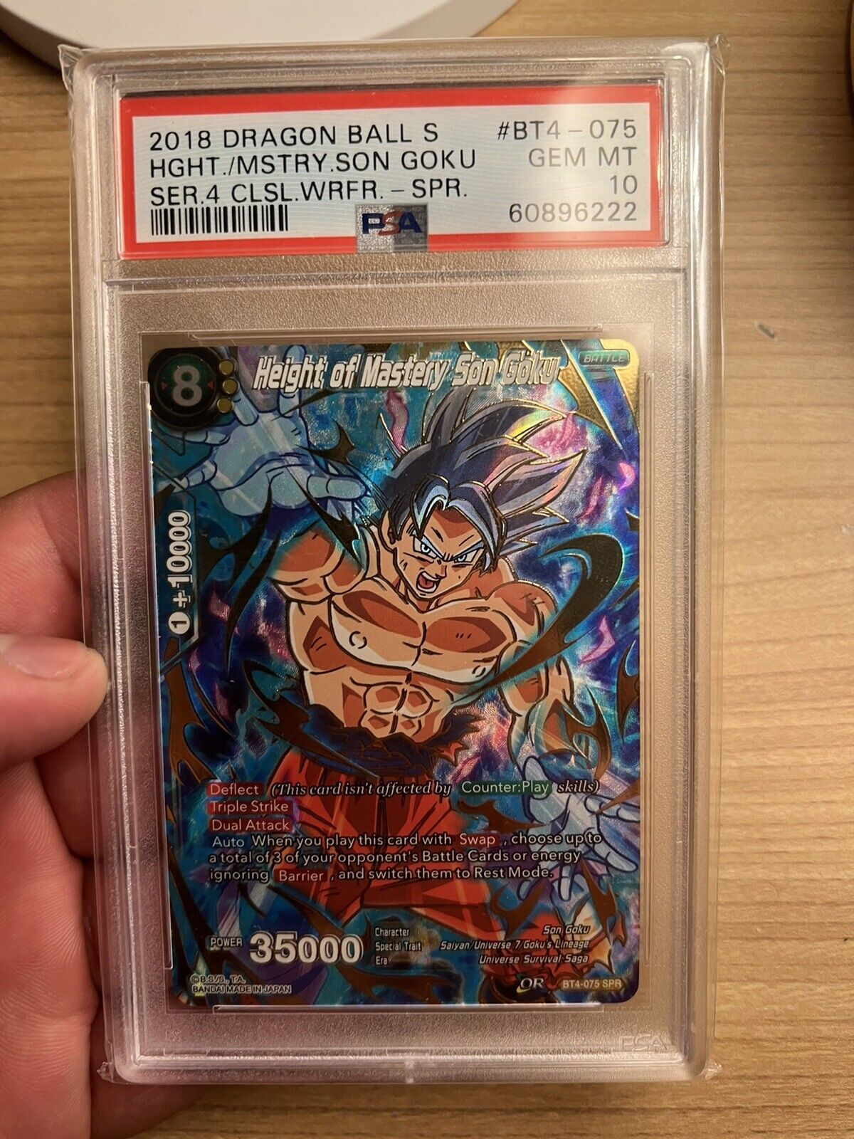 Perfect Mastery of Super Saiyan Blue?